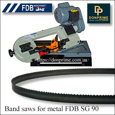 Ленточное полотно 1300x13 мм по металлу для ленточной пилы FDB SG-90